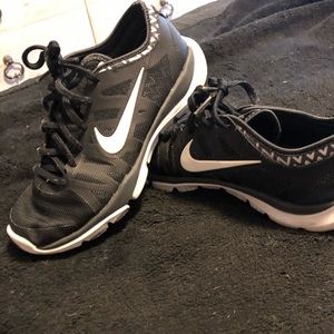 Black Nike Training Flex Sneakers